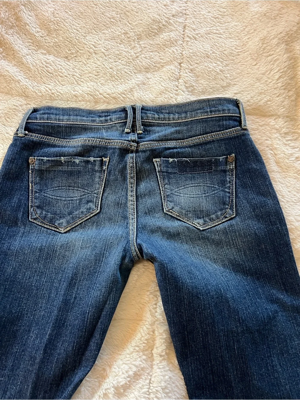 Abercrombie & Fitch Dark Blue Flare Jeans Size 2